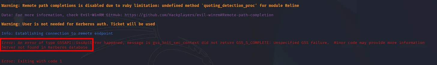 kerberos-image-error